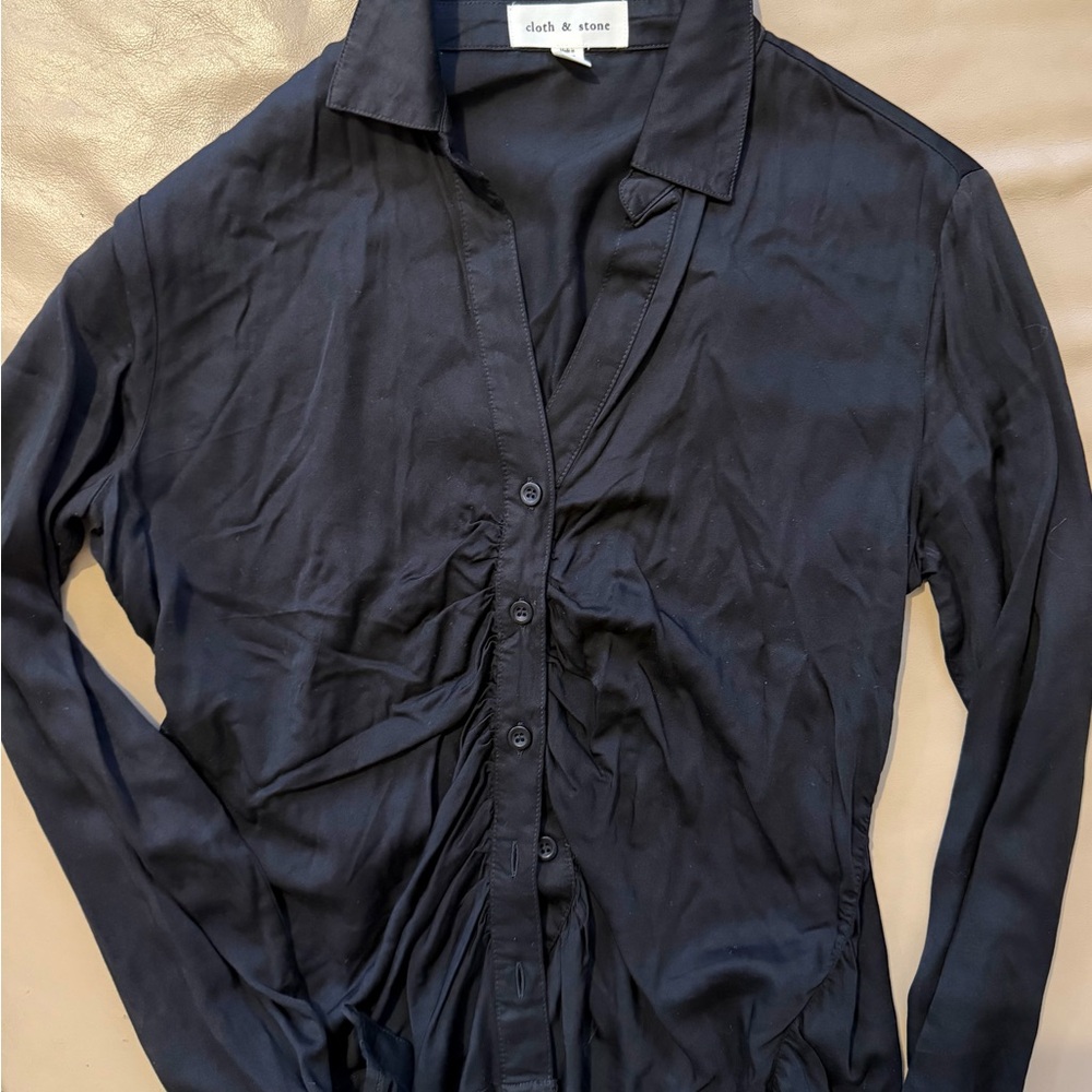 Cloth & Stone Black Shirt